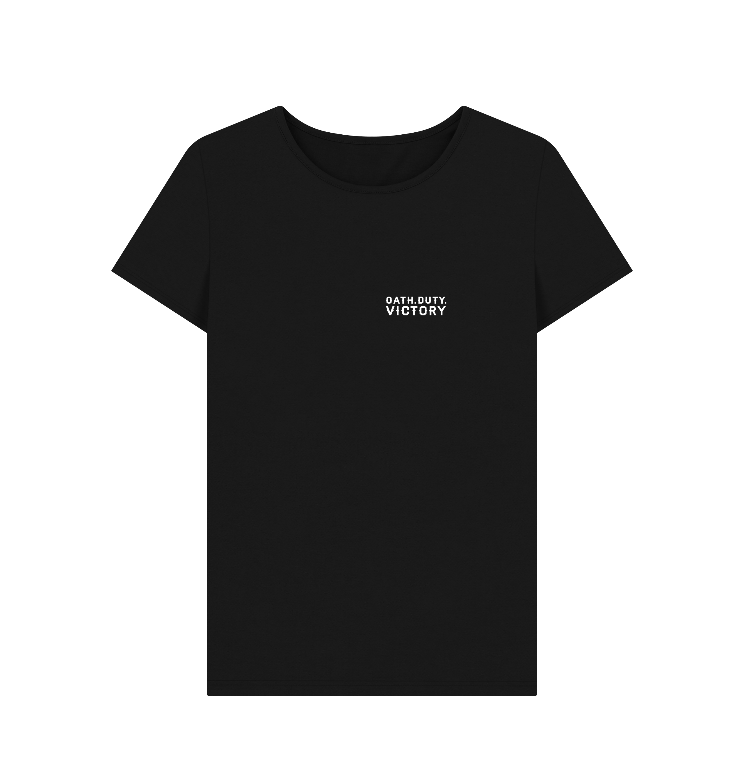 Black Deathwatch Victory Fitted T Shirt